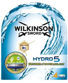 Wilkinson Sword Hydro 5 Groomer 4 pcs Smaržas - NESAKĀRTOTS