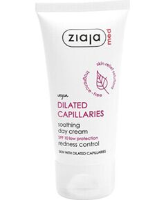 Ziaja Dilated Capillaries Soothing Day Cream SPF 10 - Pleťový krém 50ml Духи и косметика