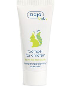 Ziaja Toothgel Toothbrush - Zubní gel bez fluoru 50ml Smaržas - NESAKĀRTOTS