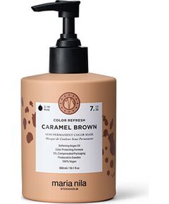Maria Nila Color Refresh Caramel Brown Mask 7.35 - Tónovací maska 300ml Уход за волосами