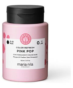 Maria Nila Colour Refresh Pink Pop Mask 0.69 - Tónovací maska 100ml Уход за волосами