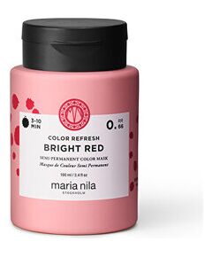 Maria Nila Colour Refresh Bright Red Mask 0.66 - Tónovací maska 100ml Уход за волосами