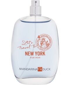Mandarina Duck Tester Let´s Travel To / New York 100ml Vīriešu Smaržas