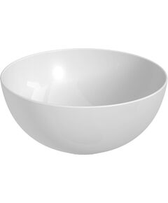 Jika izlietne Astra Round ar keramisko izplūdes vāciņu, d=360 mm, uz virsmas, balta Vannas istabas izlietnes