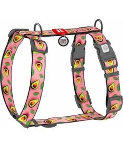 Waudog WAU DOG SZELKI GUARD NYLON S              15mm/36-45cm AVOKADO RÓŻOWE Citas preces