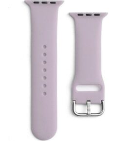 iLike   Strap APS Silicone Watch Band 8/7/6/5/4/3/2 / SE (41/40 / 38mm) Strap Watchband Purple Smart-Watch aksesuāri