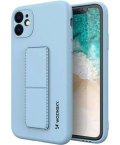 Wozinsky Apple  iPhone 12 Kickstand Case silicone case with stand Blue Neoriģinālie Maciņi