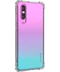 Evelatus Huawei  P30 Military Shockproof Silicone Case TPU Transparent Чехлы - альтернативные