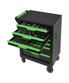 7 atvilktņu instrumentu ratiņi ar 256 instrumentiem BASIC LINE Darbagaldi un darbnīcu mēbeles 