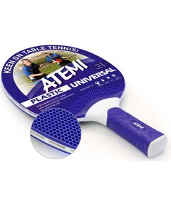 Galda tenisa rakete Atemi Universal, zila Настольный теннис