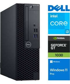 DELL 3060 SFF i3-8100 32GB 512SSD M.2 NVME GT1030 2GB WIN11Pro Atjaunoti personālie datori