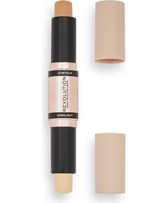 Makeup Revolution Light Fast Base Contour Stick - Konturovací tyčinka 4,3 g 0.0g Духи и косметика