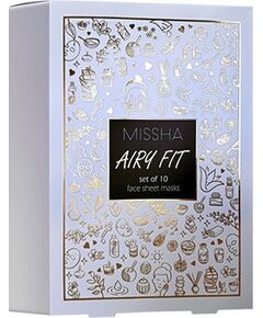 Missha Airy Fit Mask Set - Dárková sada pleťových masek 5.0ks Smaržas - NESAKĀRTOTS