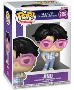 FUNKO POP! Vinila Figūra: KPOP Demon Hunters - Jinu (w/ Chase) Figūriņas un varoņi
