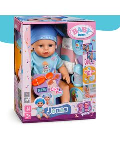 BABY BORN Lelle Jonas Click and Play, 43cm Lelles