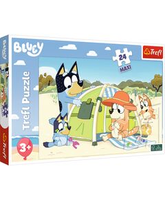 TREFL BLUEY Maxi puzle, 24 gab. Puzles