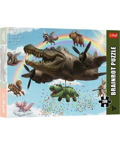 TREFL BRAINROT Puzle Bombardino Crocodilo, 200 gab. Puzles