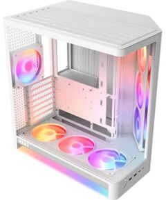 NZXT H6 RGB+ (2026) All White (white, tempered glass x 2) Datoru korpusi