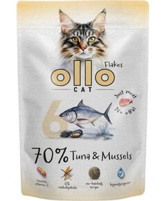 Ollo saszetka nr 6 kot Tuńczyk Omułek 85 g Barība