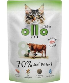 Ollo saszetka nr 8 kot Wołowina Kaczka 85 g Barība