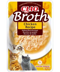 INABA Ciao Broth Chicken - cat treats - 40g Kaķu sausā barība