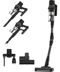 Taurus Homeland X9 Pro Pet & Car Cordless Stick Vacuum Cleaner Battery-powered Dry HEPA Bagless 0.7 l 615 W Black, Brown 2.5 Ah Putekļu sūcēji