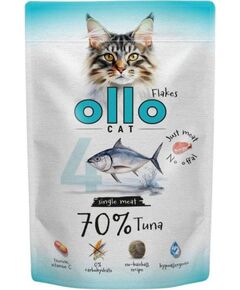 Ollo saszetka nr 4 kot Tuńczyk 85 g Barība