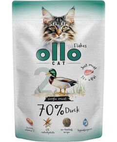 Ollo saszetka nr 2 kot Kaczka 85 g Barība