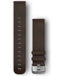 Garmin   Quick Release Bands (20 mm)
Dark brown leather, silver hardware Smart pūlksteņu aksesuāri