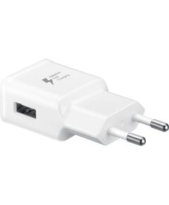 Samsung   EP-TA200EWE Adaptive 15W Plug USB 3.1 Quick Charge 3.0 Fast Charger White (OEM) White Telefonu lādētāji 220v