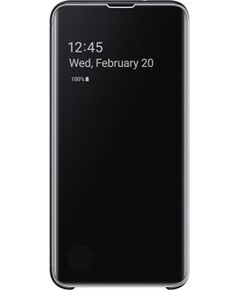 Samsung   Galaxy S10+ Clear View Cover EF-ZG975CBEGW Black Чехлы - альтернативные