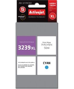 Activejet AB-3239CNX Ink cartridge (replacement for Brother LC3239XLC; Supreme; 50 ml; cyan) Чернила для принтера