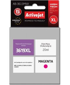 Activejet AB-3619MNX ink (replacement for Brother LC3619M XL; Supreme; 20 ml; magenta) Чернила для принтера