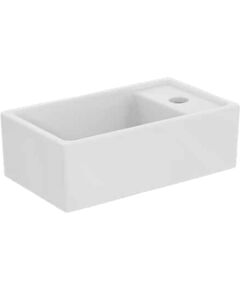 Ideal Standard izlietne i.life S, 370x210 mm, maisītāja caurums labajā pusē, balta Подвесные