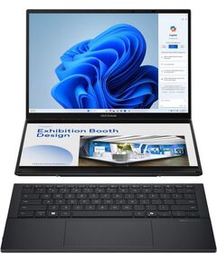 ASUS ZenBook Series DUO UX8406CA-PZ009W CPU Core Ultra U9-285H 2900 MHz 14" Touchscreen 2880x1800 RAM 32GB LPDDR5x SSD 2TB Intel Arc Graphics Integrated ENG Windows 11 Home Grey 1.65 kg 90NB14X1-M00820 Новинки Компьютерная техника