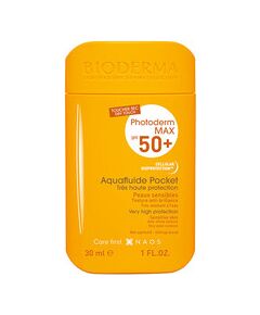 Bioderma Photoderm Max Aquafluide Pocket SPF 50+ - Matující pleťový fluid na opalování 30ml Ķermeņa kosmētika
