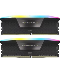 CORSAIR VENGEANCE RGB 64GB 2x32GB DDR5 5600MT/s DIMM CL40-44-44-90 1.25V AMD EXPO & Intel XMP - Gray Оперативная память (RAM)