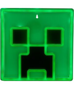Paladone Minecraft Creeper Wall Mountable LED Neon Light Dekoratīvais apgaismojums 