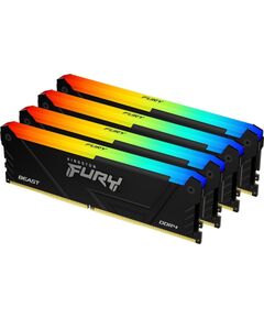Kingston Fury Beast RGB, DDR4, 32 GB, 3600MHz, CL17 (KF436C17BB2AK4/32) Новинки Компьютерная техника