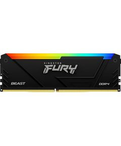 Kingston Fury Beast RGB, DDR4, 16 GB, 3200MHz, CL16 (KF432C16BB12A/16) Новинки Компьютерная техника