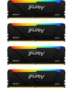 Kingston Fury Beast RGB, DDR4, 32 GB, 3600MHz, CL17 (KF436C17BB2AK4/32) Новинки Компьютерная техника