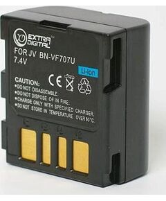 Extradigital JVC, аккум. BN-VF707U Батарейки, аккумуляторы