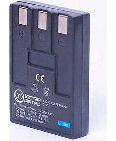 Extradigital Canon, аккум. NB-3L Батарейки, аккумуляторы