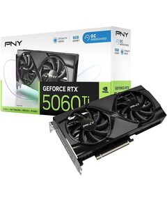 Pny Technologies PNY GeForce RTX 5060 Ti 8GB, graphics card DLSS 4, 3x DisplayPort, 1x HDMI 2.1 Grafiskās video kartes
