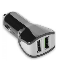 CELLY TURBO CAR CHARGER 2 USB 2.4A Telefonu lādētāji 220v