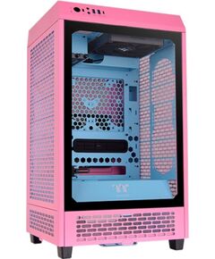 Thermaltake The Tower 200 , tower case (pink, tempered glass) Datoru korpusi