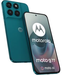 Motorola Moto G77 8/256GB 6.78" 5G Pantone Shaded Spruce Мобильные телефоны