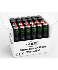 Bremžu tīrīšanas līdzeklis 500ml, iepakojumā 24 gab., JBM Jaunumi - Audio-Video