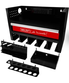 Welzh Werkzeug Akumulatora instrumentu glabāšanas plauktsar uzlādes ligzdām,lādi un iekarināšanas sistēmu instrumentiem Jaunumi - Audio-Video
