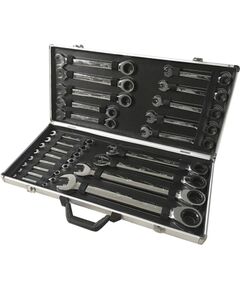 Kombinētās atslēgas ar reversu 6 32mm, 22gab., JBM Atslēgu komplekti